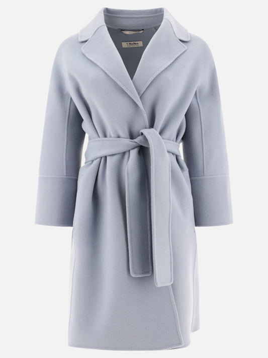 Long coats Solid colour  Light blue - Max Mara S Women | PLP | VIETTI Online Store 
