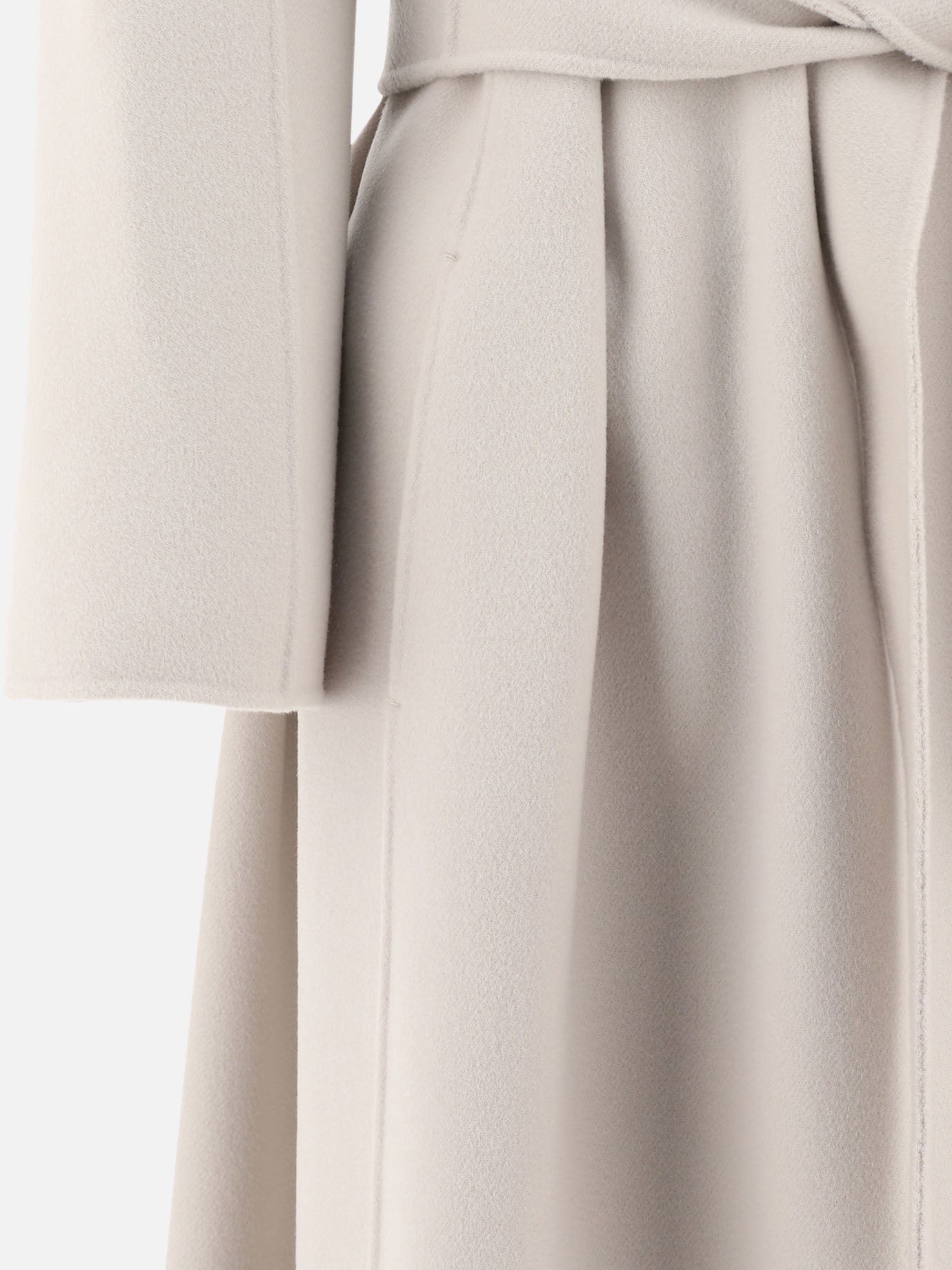 Long coats Solid colour  Grey - Max Mara S Women | PDP | VIETTI Online Store | Zoom-Modal_4
