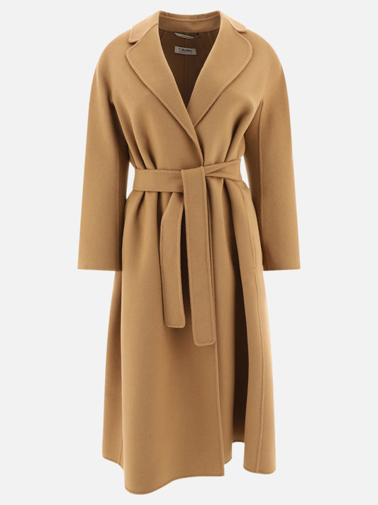 Long coats Solid colour  Beige - Max Mara S Women | PLP | VIETTI Online Store 
