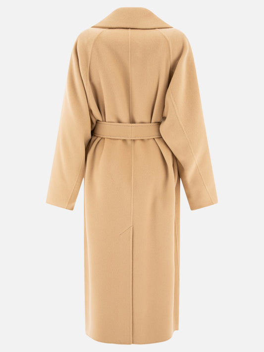 Long coats Solid colour  Beige - Max Mara Sportmax Women | PLP | VIETTI Online Store | 2
