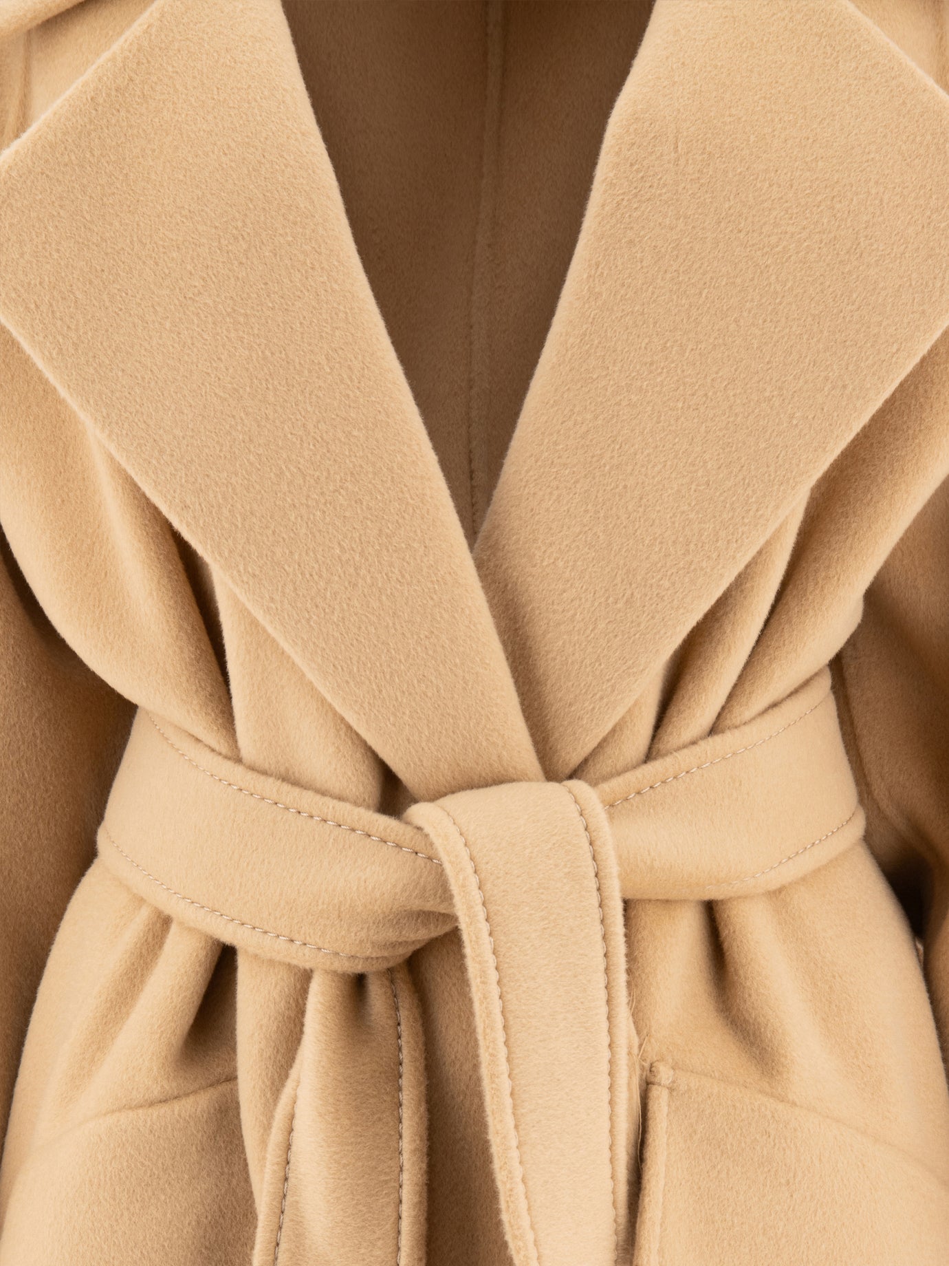 Long coats Solid colour  Beige - Max Mara Sportmax Women | PDP | VIETTI Online Store | Zoom-Modal_3
