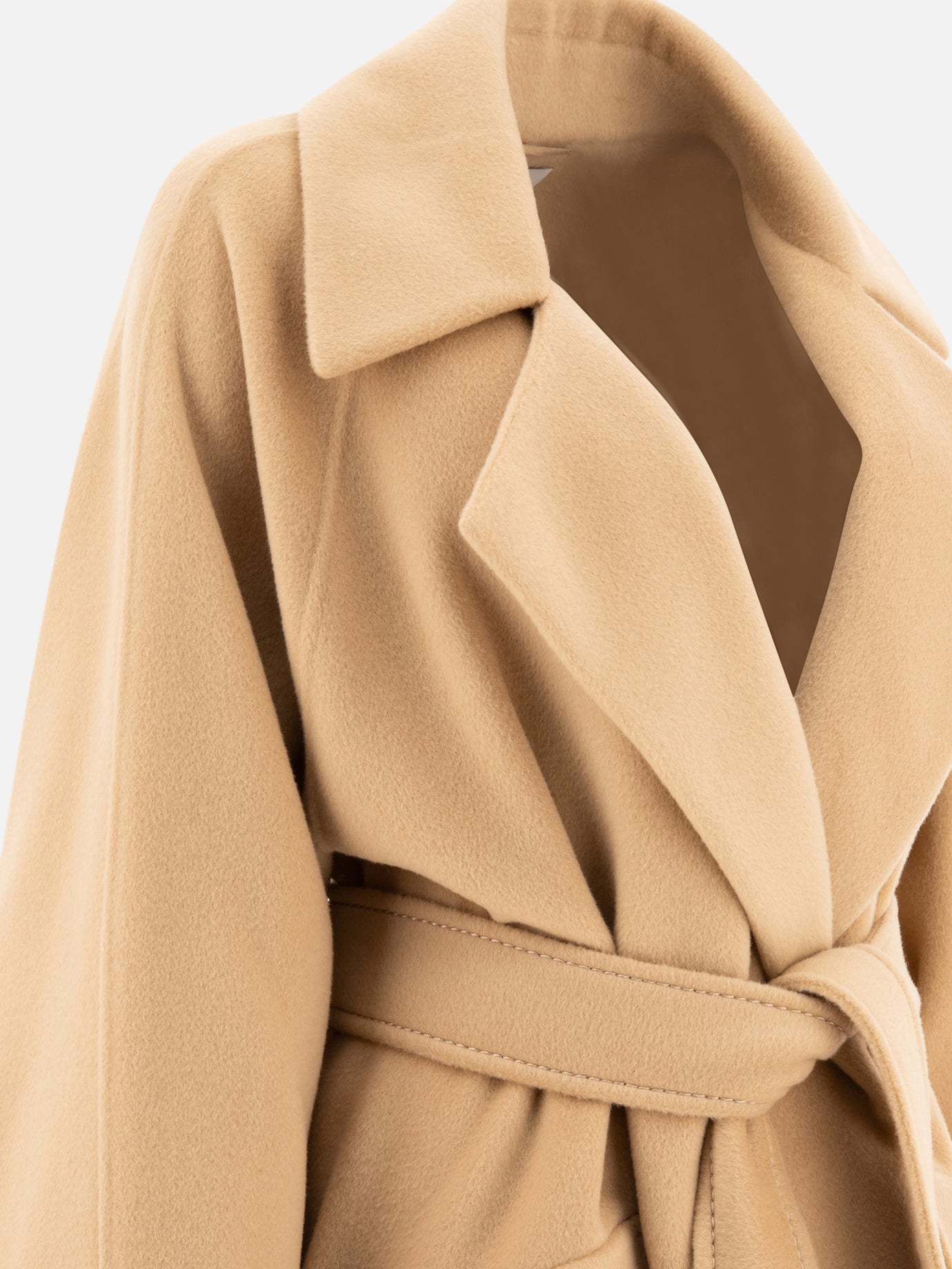 Long coats Solid colour  Beige - Max Mara Sportmax Women | PDP | VIETTI Online Store | Zoom-Modal_4
