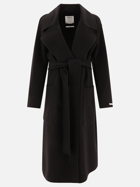 "Veleno" belted coat