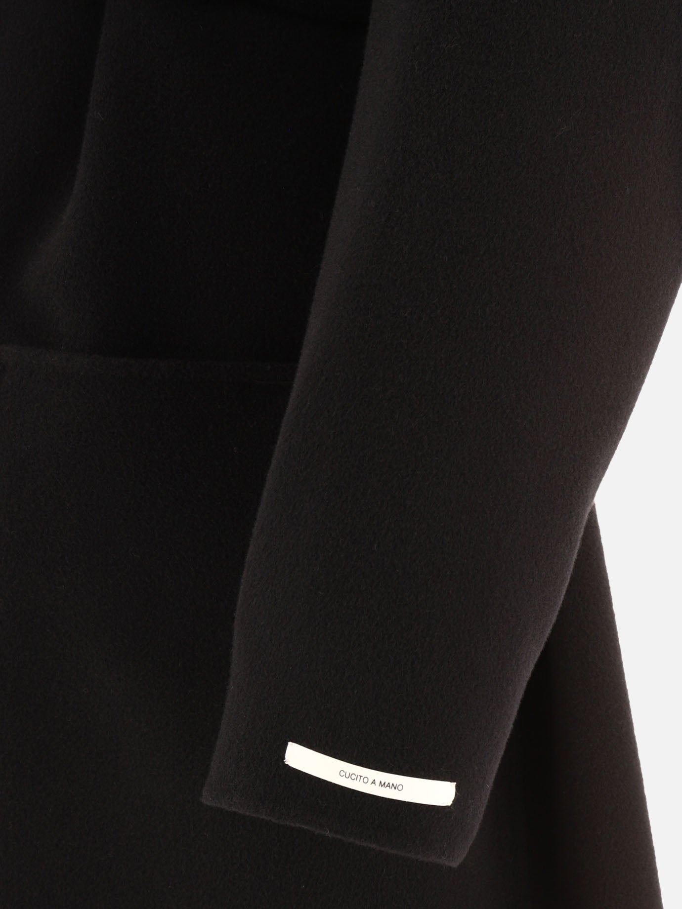 Long coats Solid colour  Black - Max Mara Sportmax Women | PDP | VIETTI Online Store | thumbnail_4