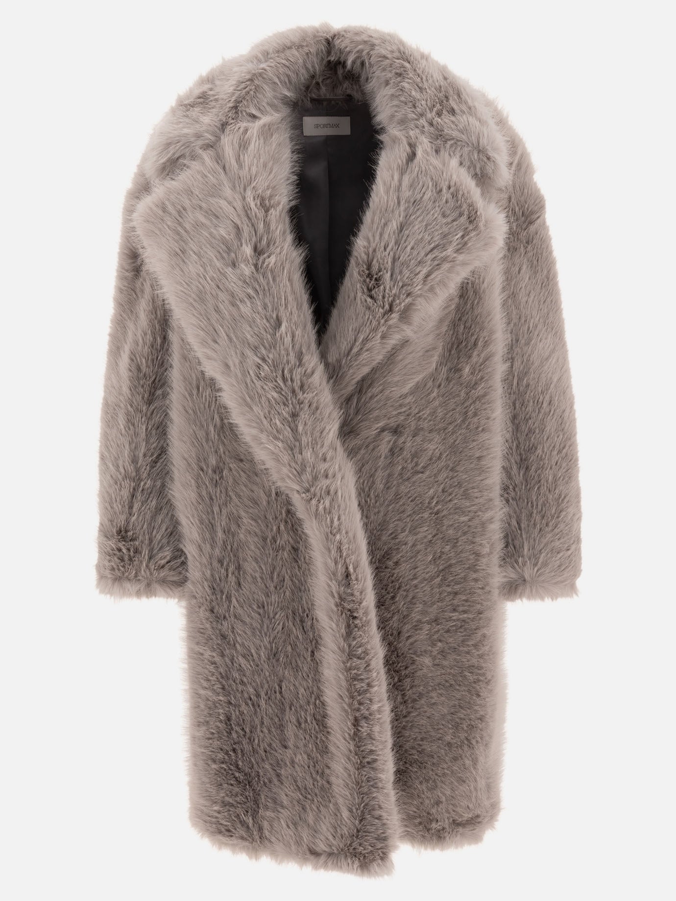 Max Mara Sportmax Faux fur coat Grey