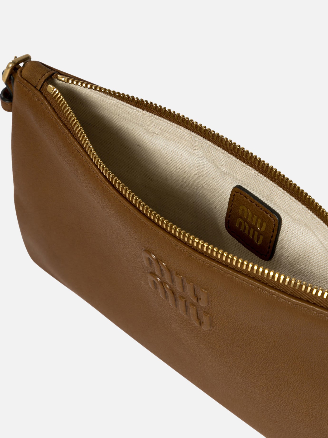 Miu Miu Nappa leather mini pouch - Women | VIETTI Online