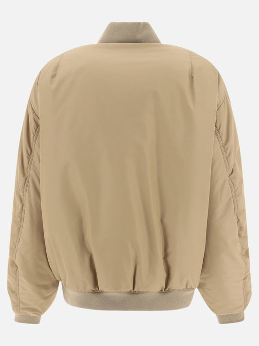 Bomber jackets Solid colour  Beige - Miu Miu Women | PLP | VIETTI Online Store | 2
