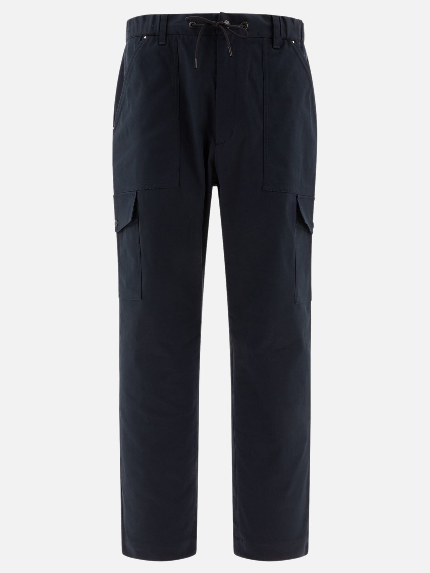 Moncler Gabardine trousers Blue