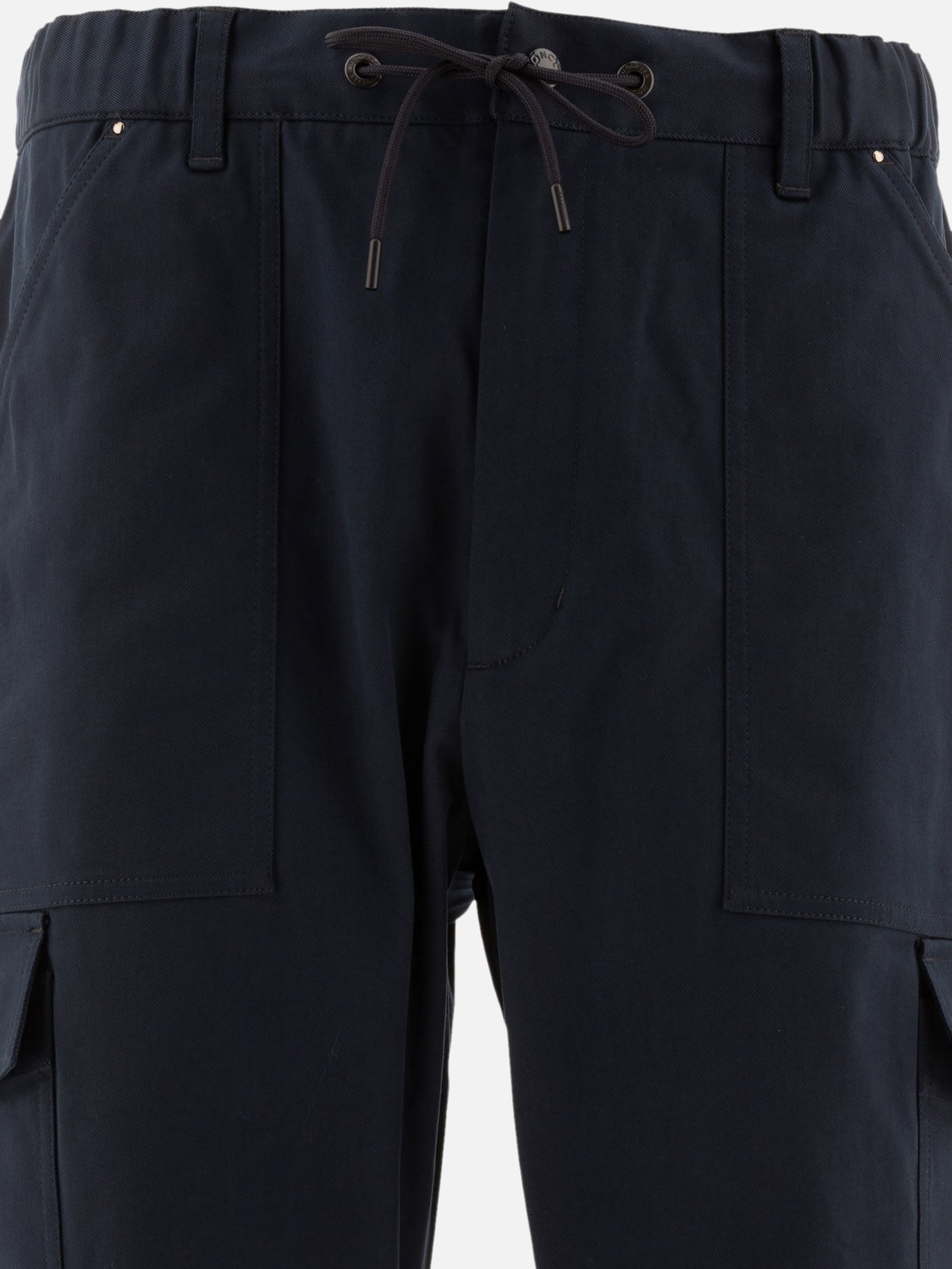 Moncler Gabardine trousers Blue