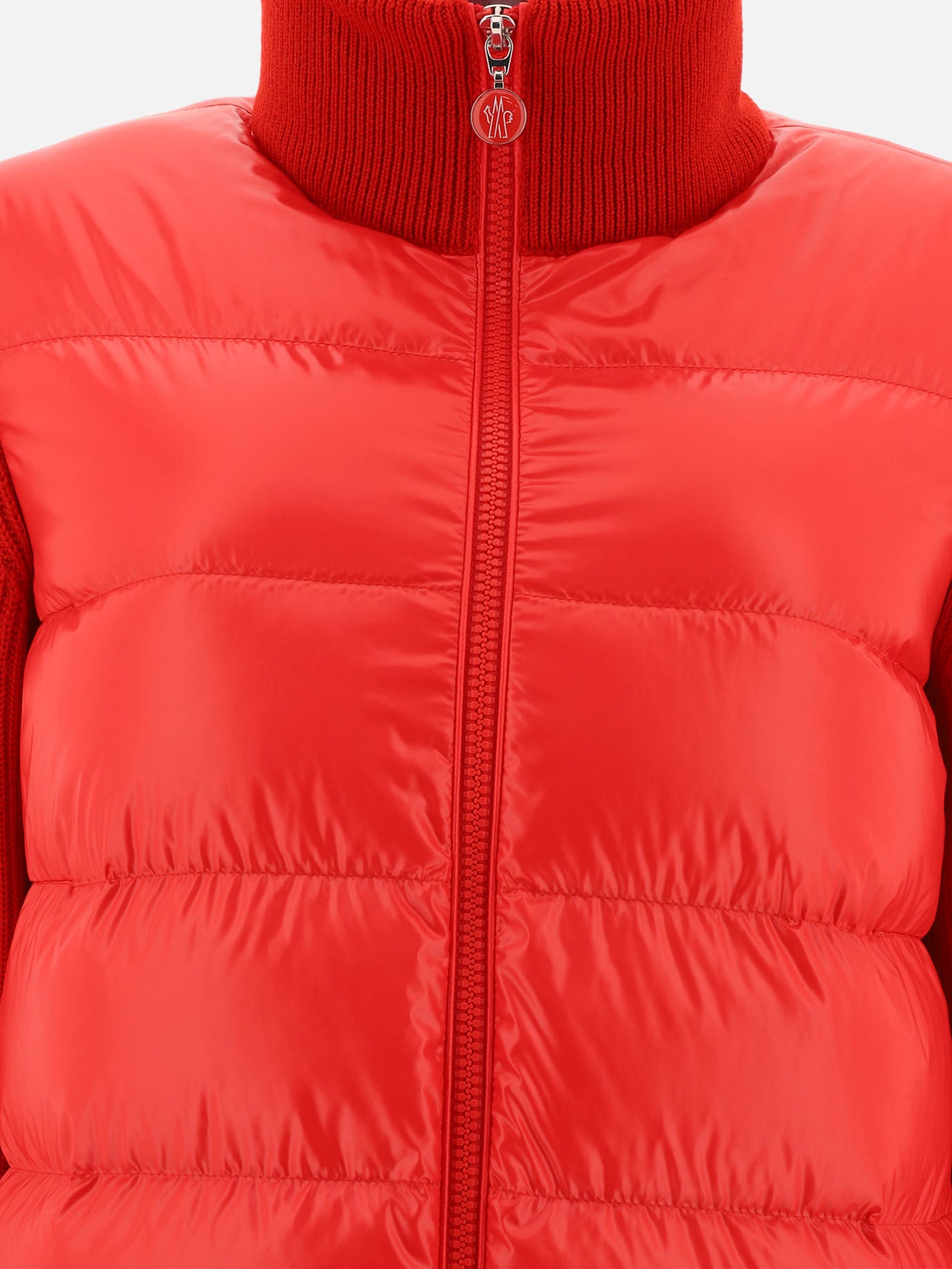 Down jackets Solid colour  Red - Moncler Women | PDP | VIETTI Online Store | Zoom-Modal_3
