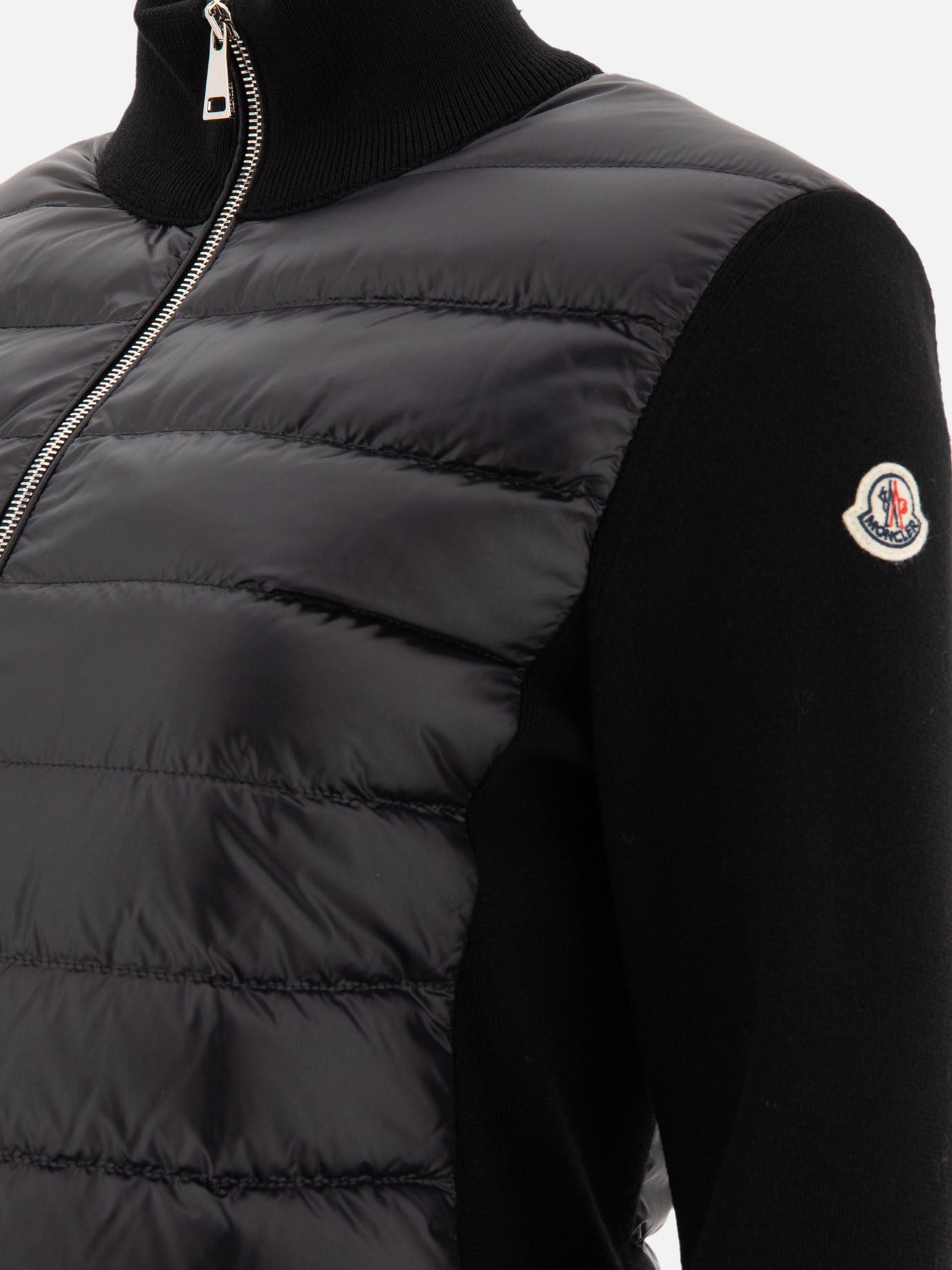 Down jackets Solid colour  Black - Moncler Women | PDP | VIETTI Online Store | Zoom-Modal_4
