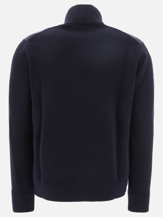 Down jackets Solid colour  Blue - Moncler Men | PLP | VIETTI Online Store | 2
