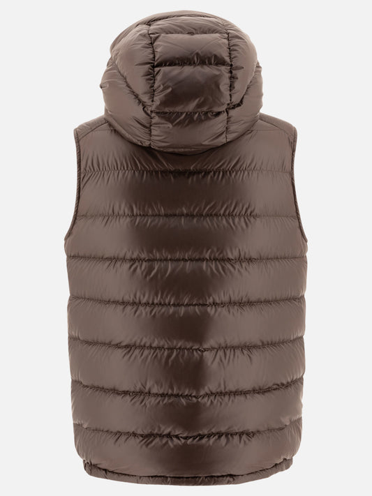 Vest jackets Solid colour  Brown - Moncler Men | PLP | VIETTI Online Store | 2
