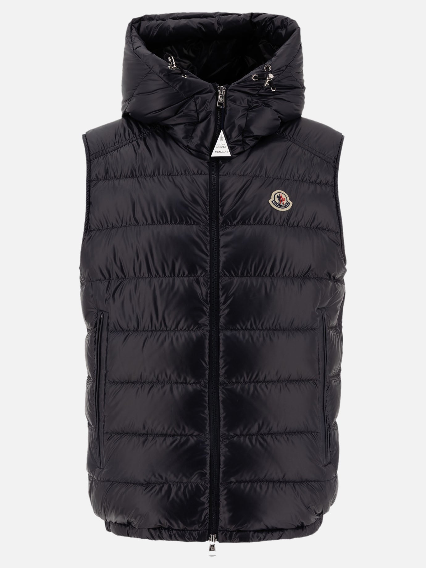 Moncler "Barant" down vest Blue