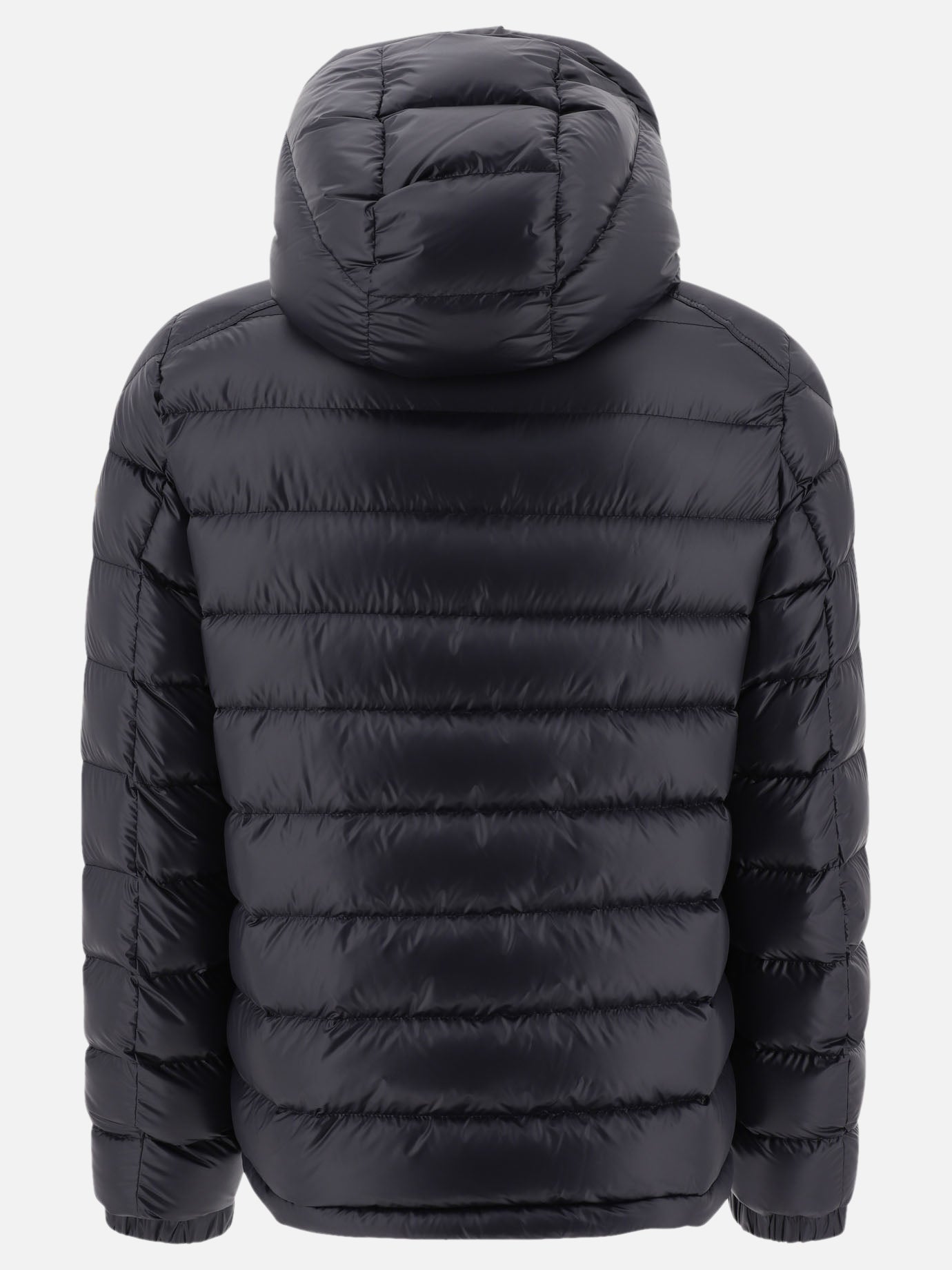 Down jackets Solid colour  Blue - Moncler Men | PDP | VIETTI Online Store | thumbnail_2