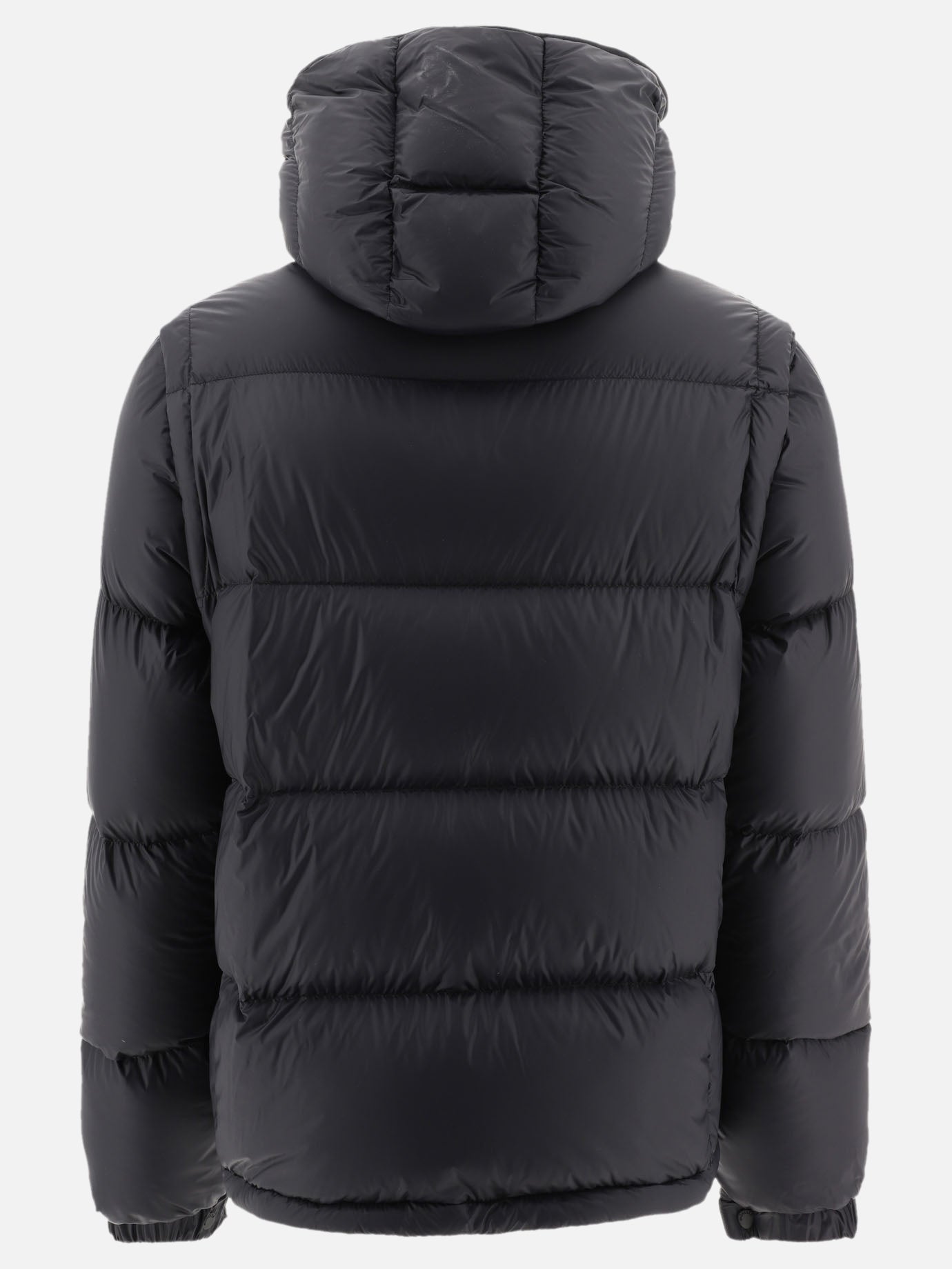 Down jackets Solid colour  Blue - Moncler Men | PDP | VIETTI Online Store | Zoom-Modal_2
