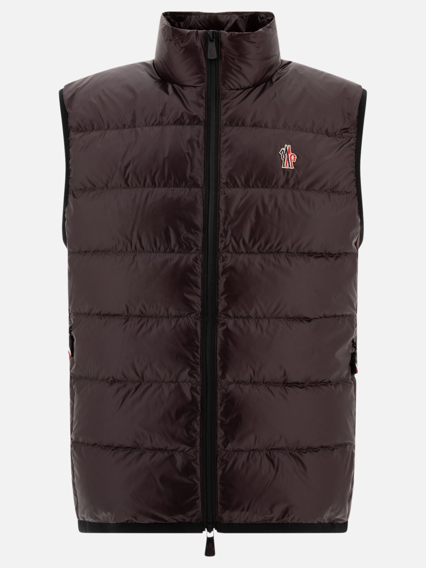 Vest jackets Solid colour  Bordeaux - Moncler Grenoble Men | PDP | VIETTI Online Store | Zoom-Modal
