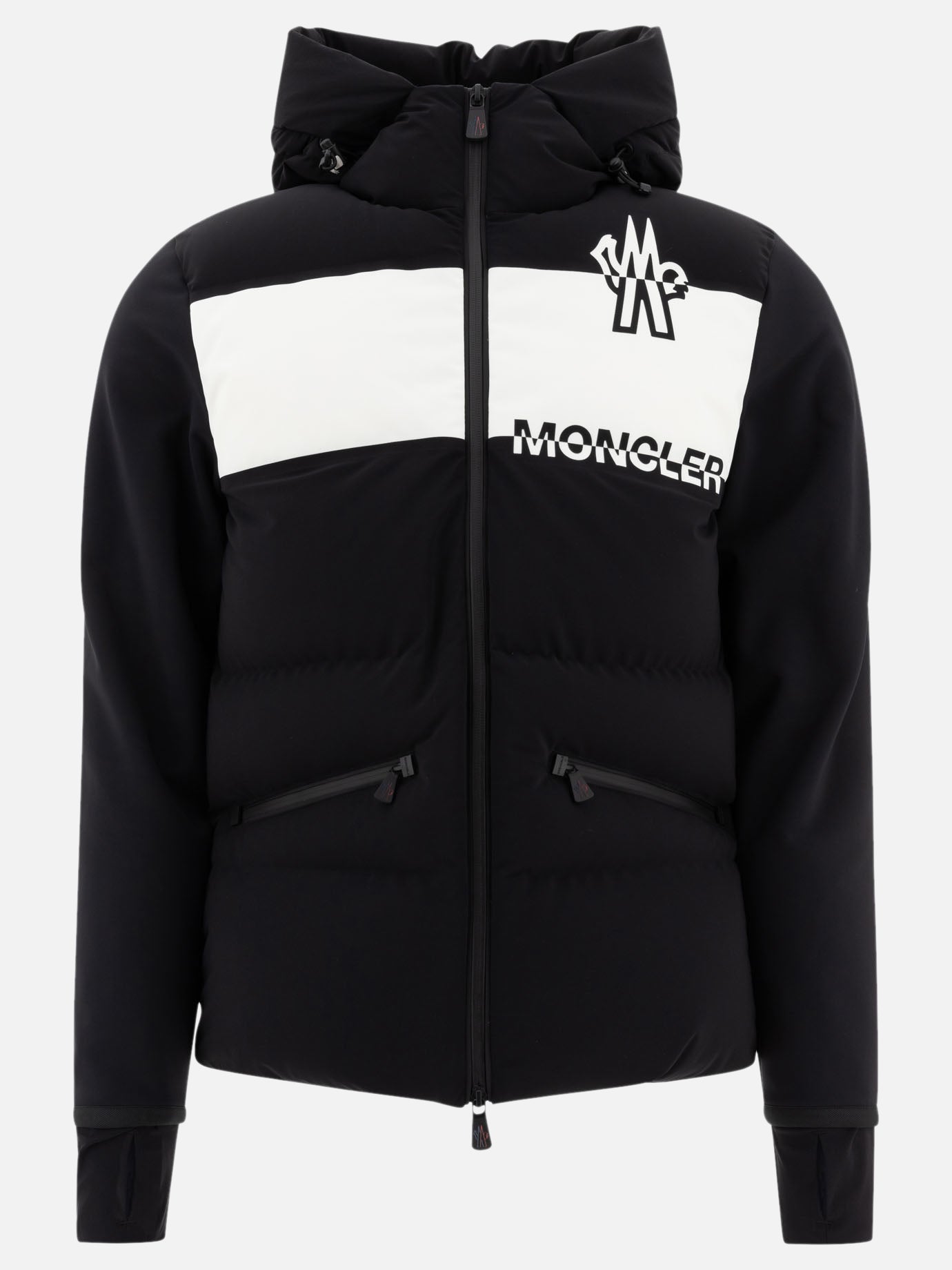 Technical jackets Solid colour  Black - Moncler Grenoble Men | PDP | VIETTI Online Store | Zoom-Modal
