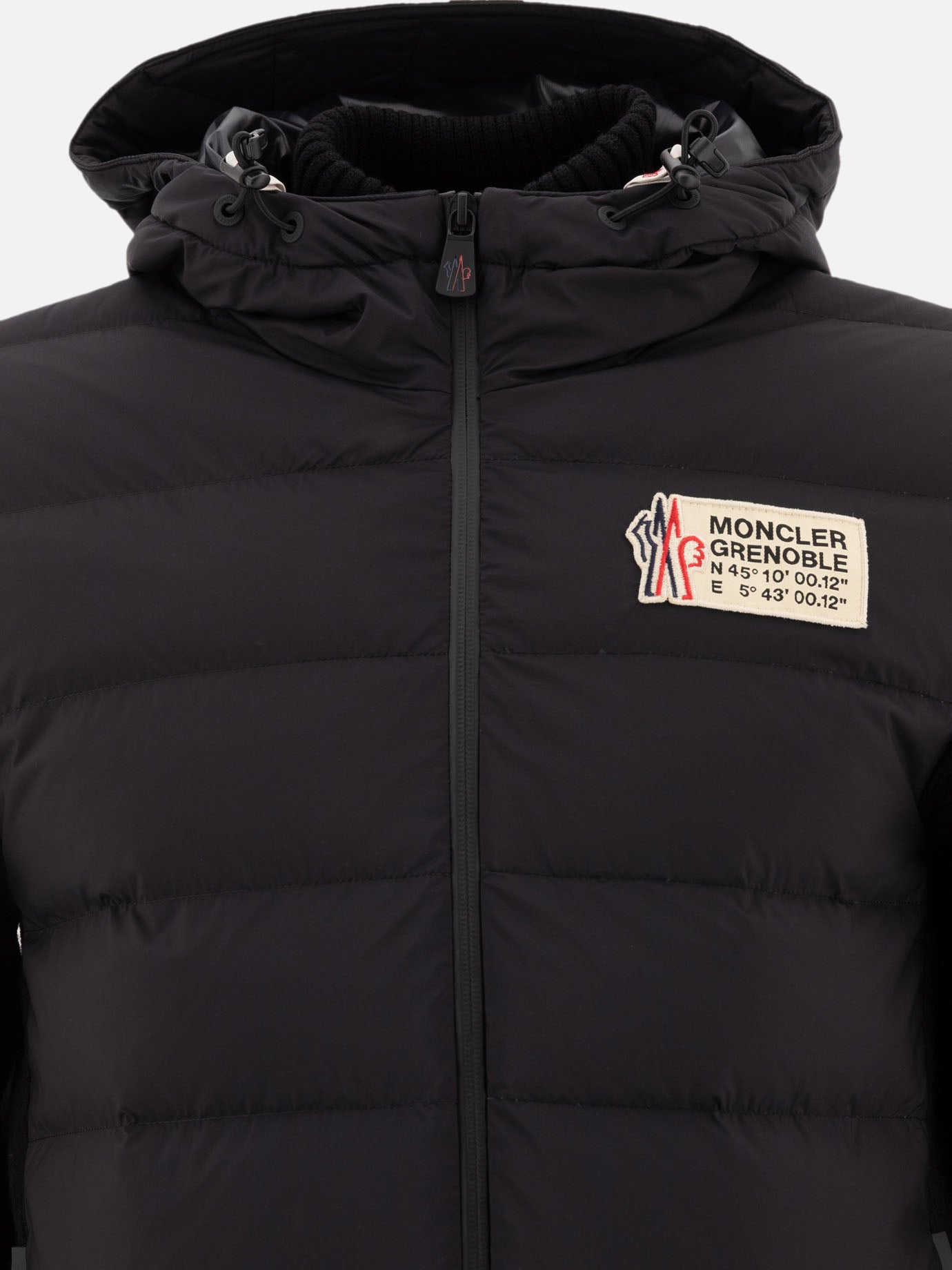 Down jackets Solid colour  Black - Moncler Grenoble Men | PDP | VIETTI Online Store | thumbnail_3