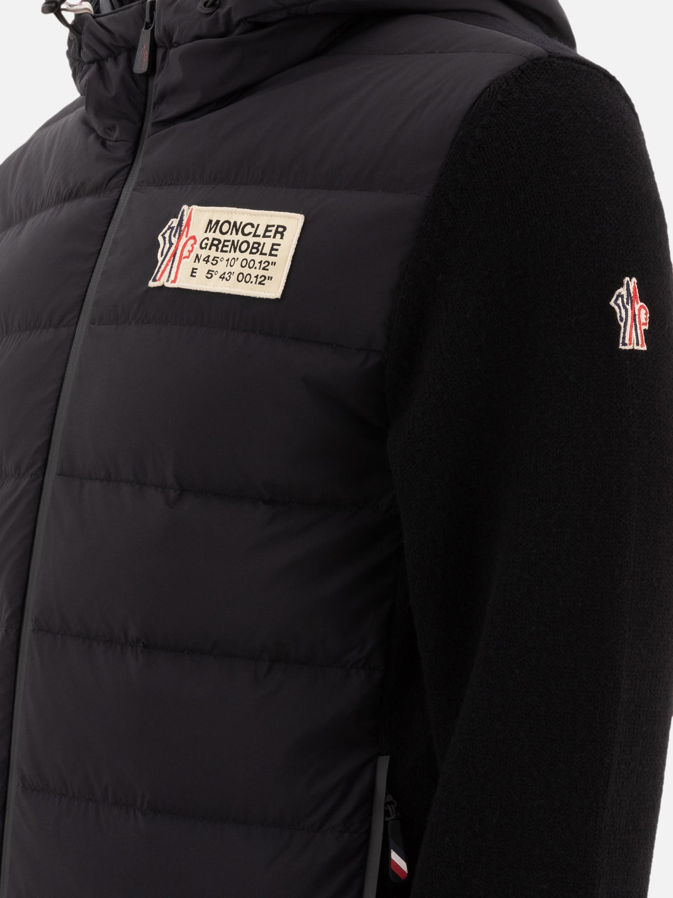 Down jackets Solid colour  Black - Moncler Grenoble Men | PDP | VIETTI Online Store | Zoom-Modal_4

