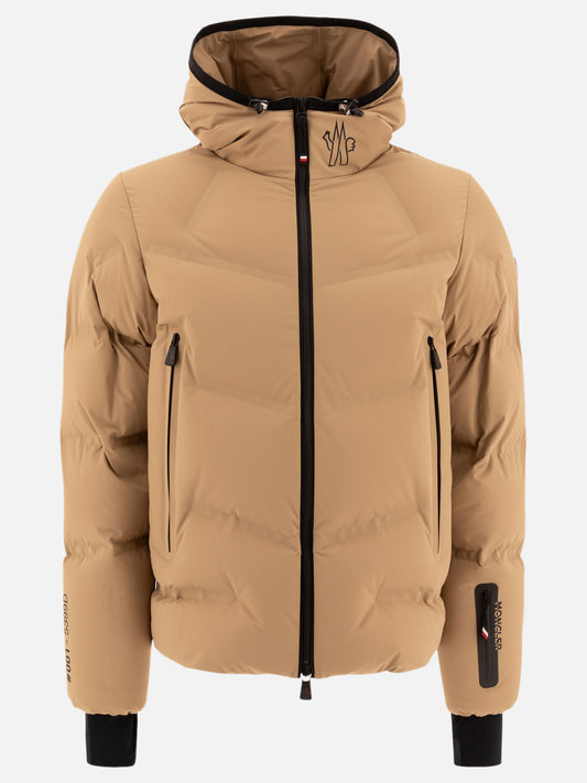 Down jackets Solid colour  Beige - Moncler Grenoble Men | PLP | VIETTI Online Store 

