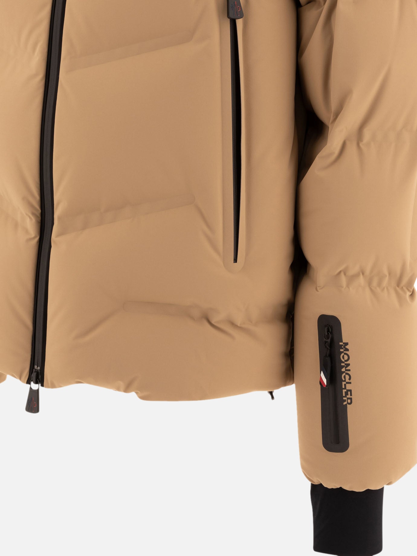 Down jackets Solid colour  Beige - Moncler Grenoble Men | PDP | VIETTI Online Store | thumbnail_4