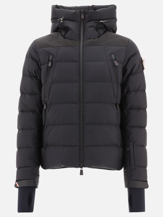 Down jackets Solid colour  Black - Moncler Grenoble Men | PLP | VIETTI Online Store 
