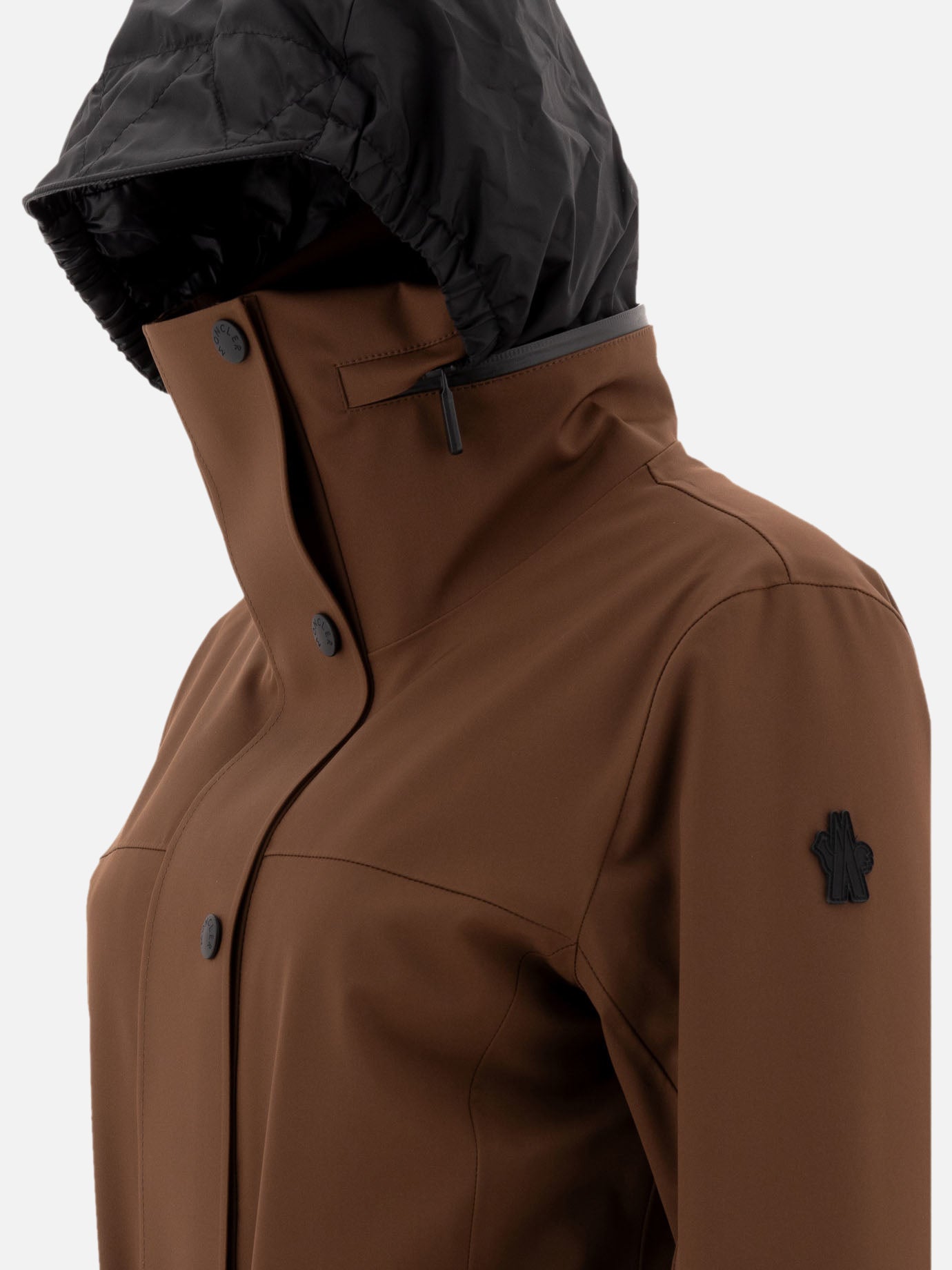 Technical jackets Solid colour  Brown - Moncler Grenoble Women | PDP | VIETTI Online Store | Zoom-Modal_4
