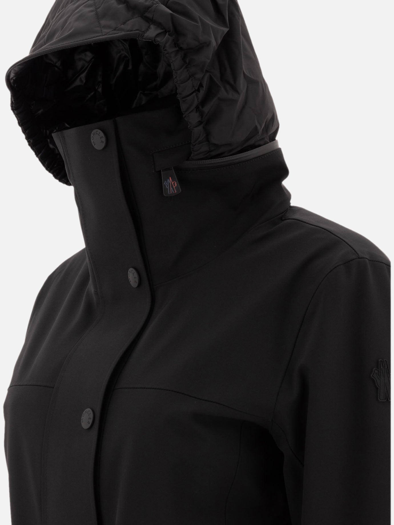 Technical jackets Solid colour  Black - Moncler Grenoble Women | PDP | VIETTI Online Store | thumbnail_4