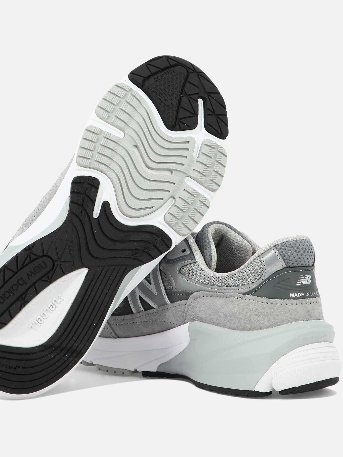 Low top sneakers 100% leather - 100% rubber  Grey - New Balance Men | PDP | VIETTI Online Store | thumbnail_5