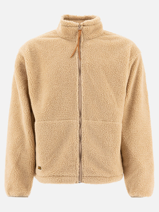 Shearling jackets Solid colour  Beige - OrSlow Men | PDP | VIETTI Online Store 
