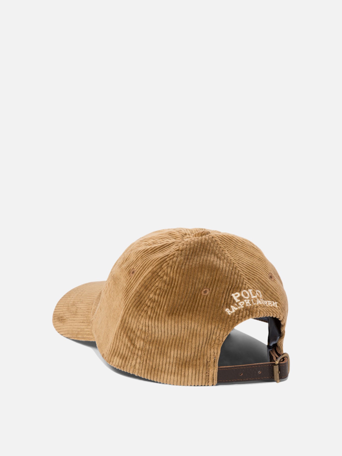 Polo Ralph Lauren "Pony" ribbed baseball cap Beige