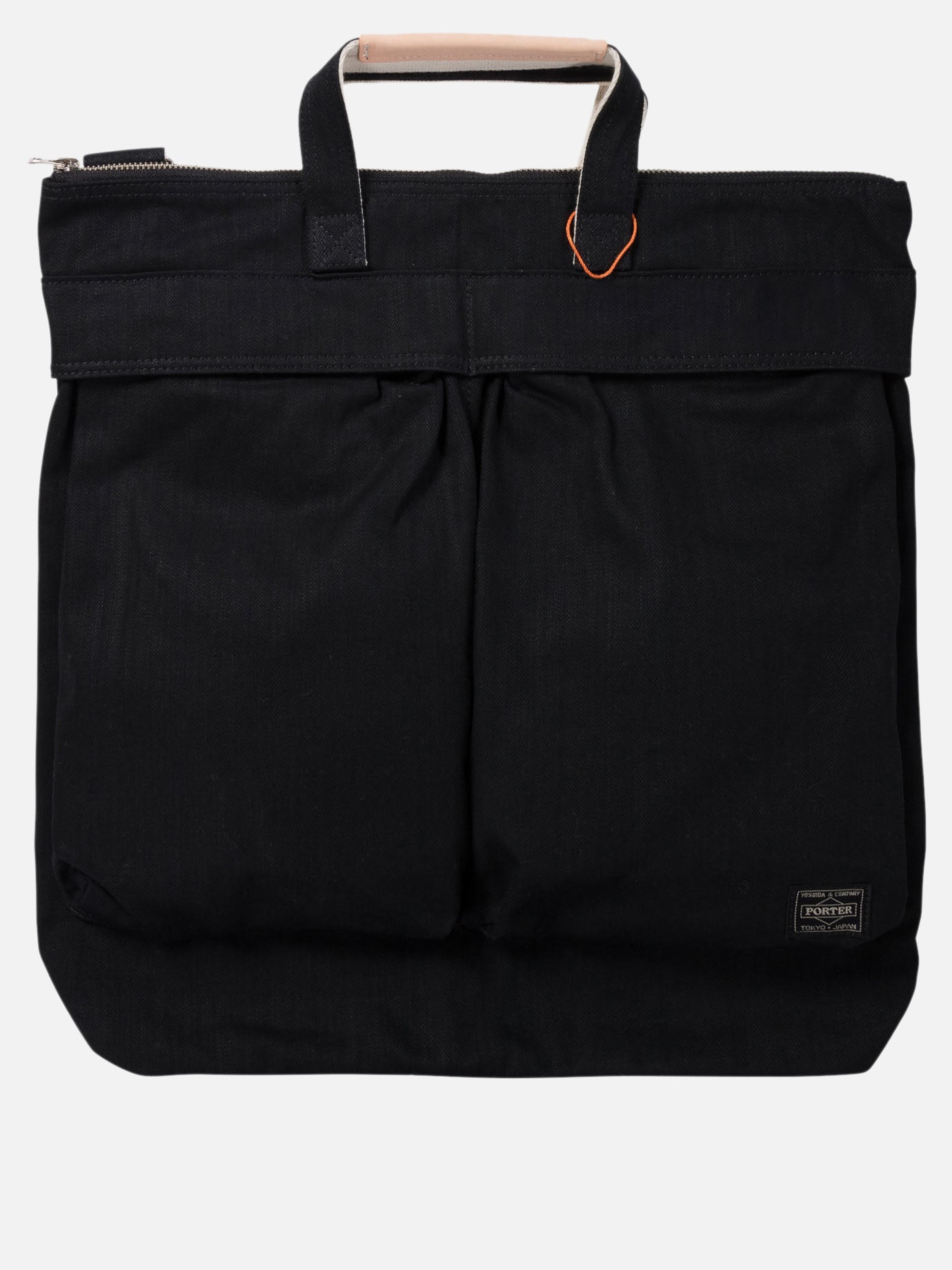 Large bags 100% canvas  Black - Porter-Yoshida & Co Men | PDP | VIETTI Online Store | Zoom-Modal
