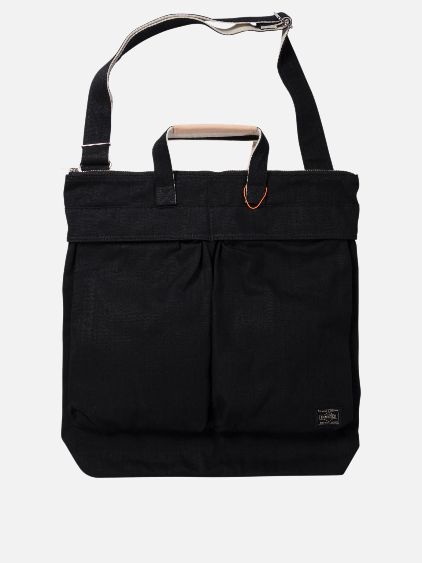 Large bags 100% canvas  Black - Porter-Yoshida &amp; Co Men | PDP | VIETTI Online Store | thumbnail_2