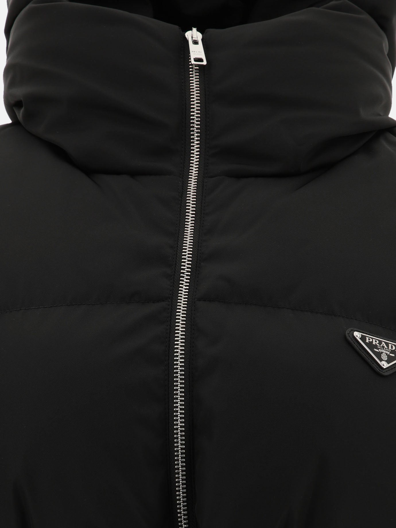 Down jackets Solid colour  Black - Prada Women | PDP | VIETTI Online Store | Zoom-Modal_3
