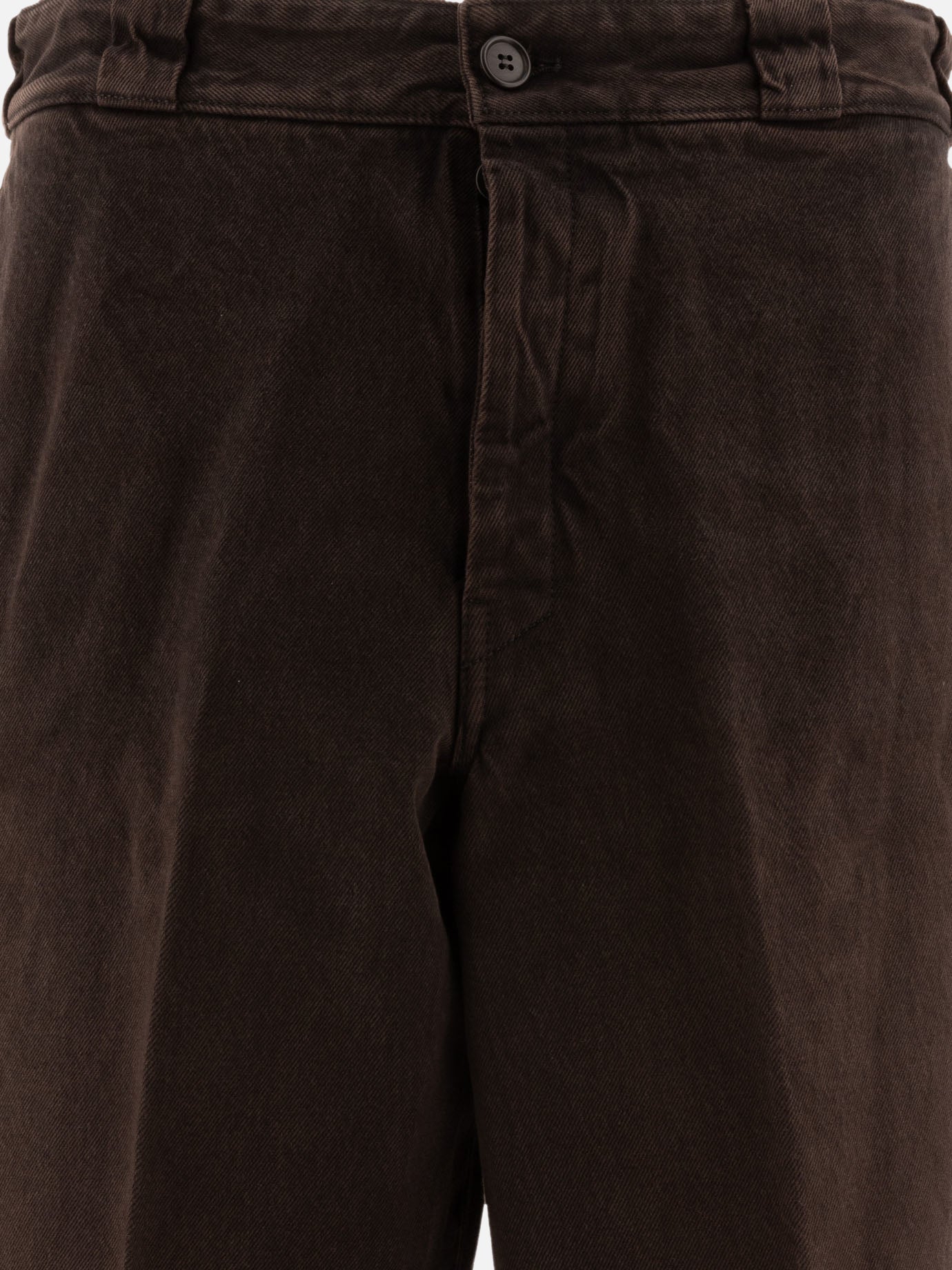 Prada Wide leg denim jeans Brown