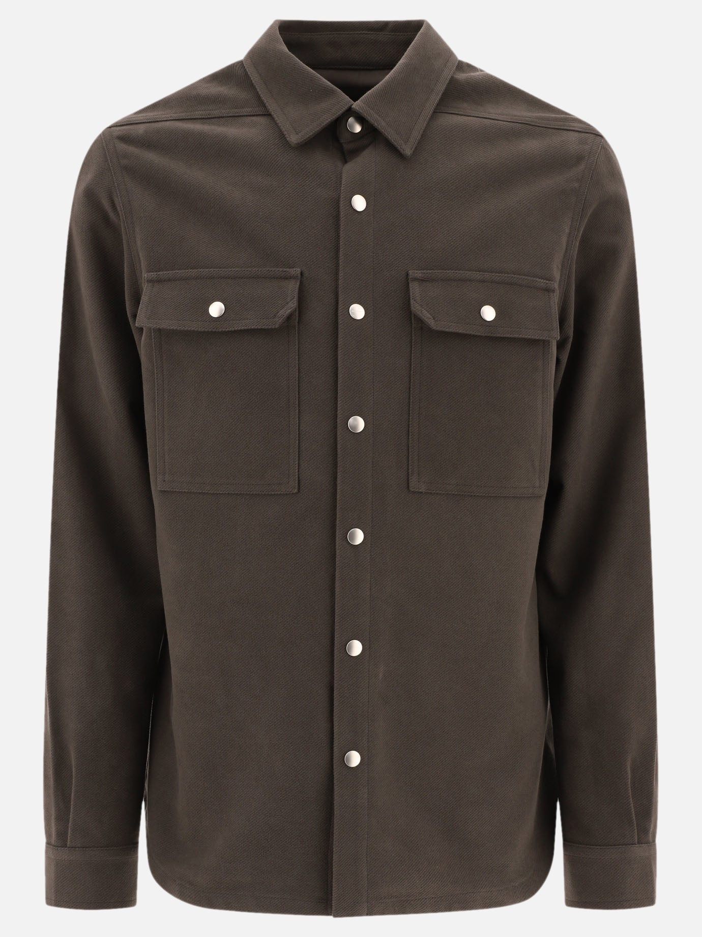 Denim jackets Solid colour  Grey - Rick Owens Men | PDP | VIETTI Online Store | Zoom-Modal
