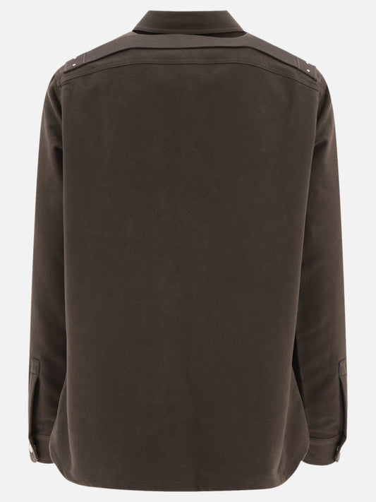 Denim jackets Solid colour  Grey - Rick Owens Men | PLP | VIETTI Online Store | 2
