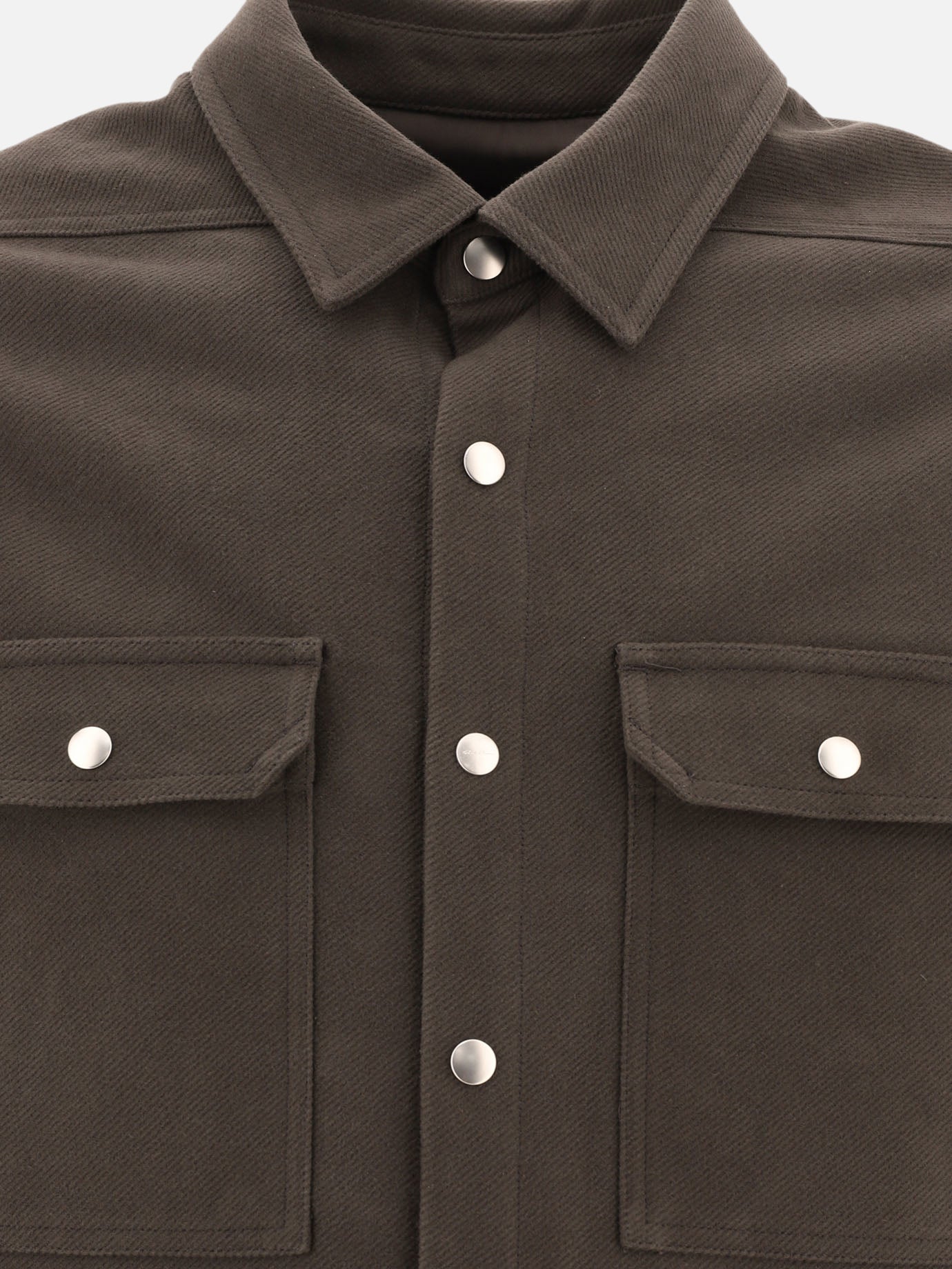 Denim jackets Solid colour  Grey - Rick Owens Men | PDP | VIETTI Online Store | thumbnail_3
