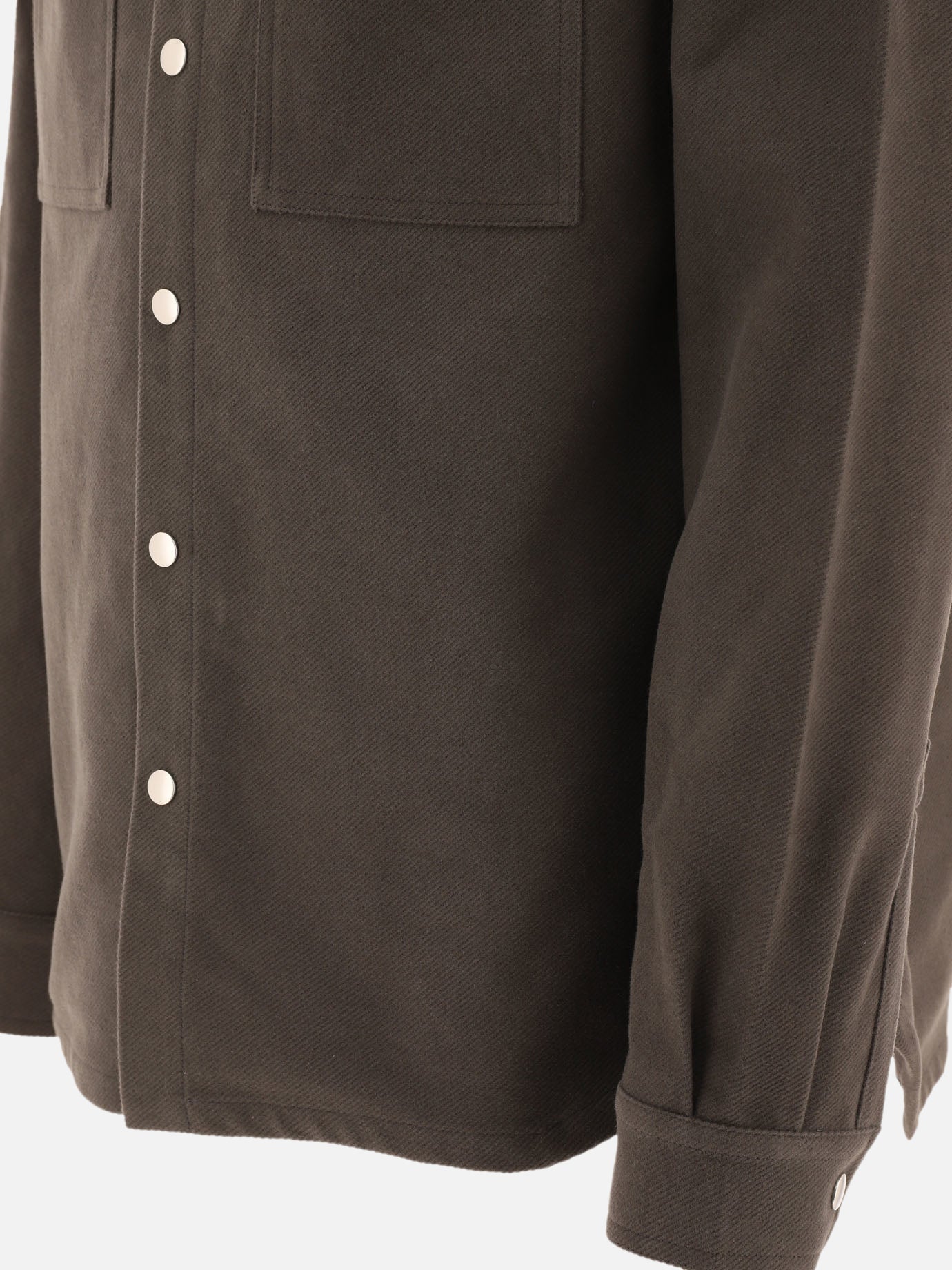 Denim jackets Solid colour  Grey - Rick Owens Men | PDP | VIETTI Online Store | thumbnail_4