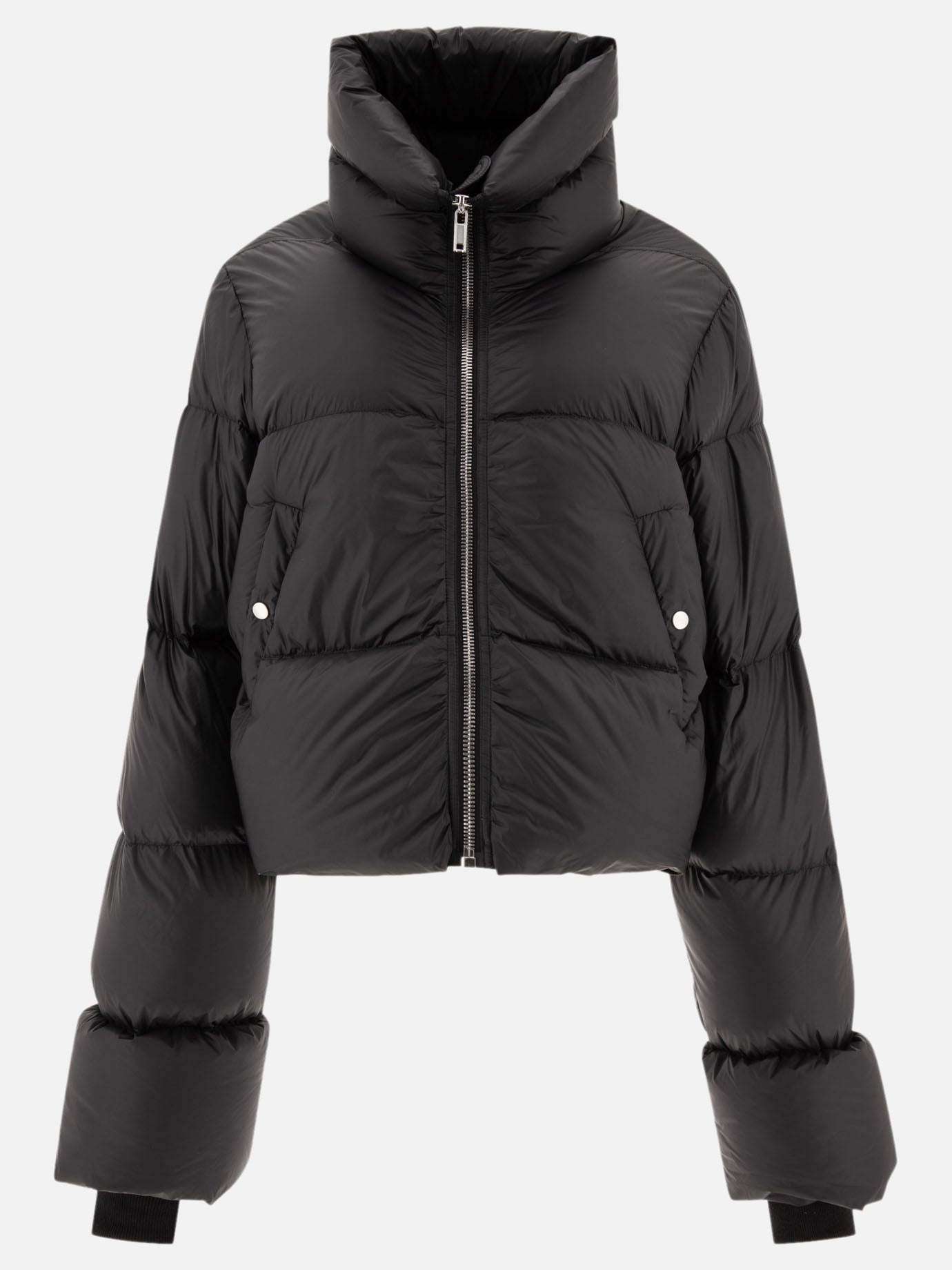 Down jackets Solid colour  Black - Rick Owens Women | PDP | VIETTI Online Store | Zoom-Modal
