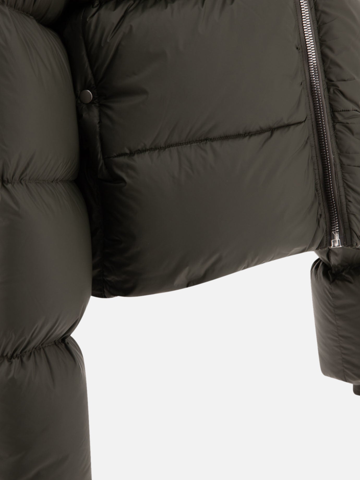 Down jackets Solid colour  Green - Rick Owens Men | PDP | VIETTI Online Store | Zoom-Modal_4
