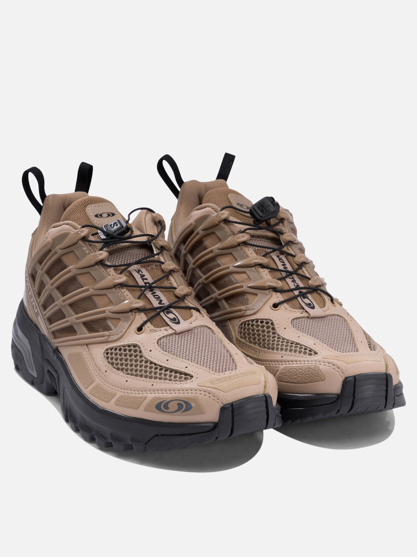 Low top sneakers 100% mesh - 100% rubber  Beige - Salomon Men | PDP | VIETTI Online Store | thumbnail_2