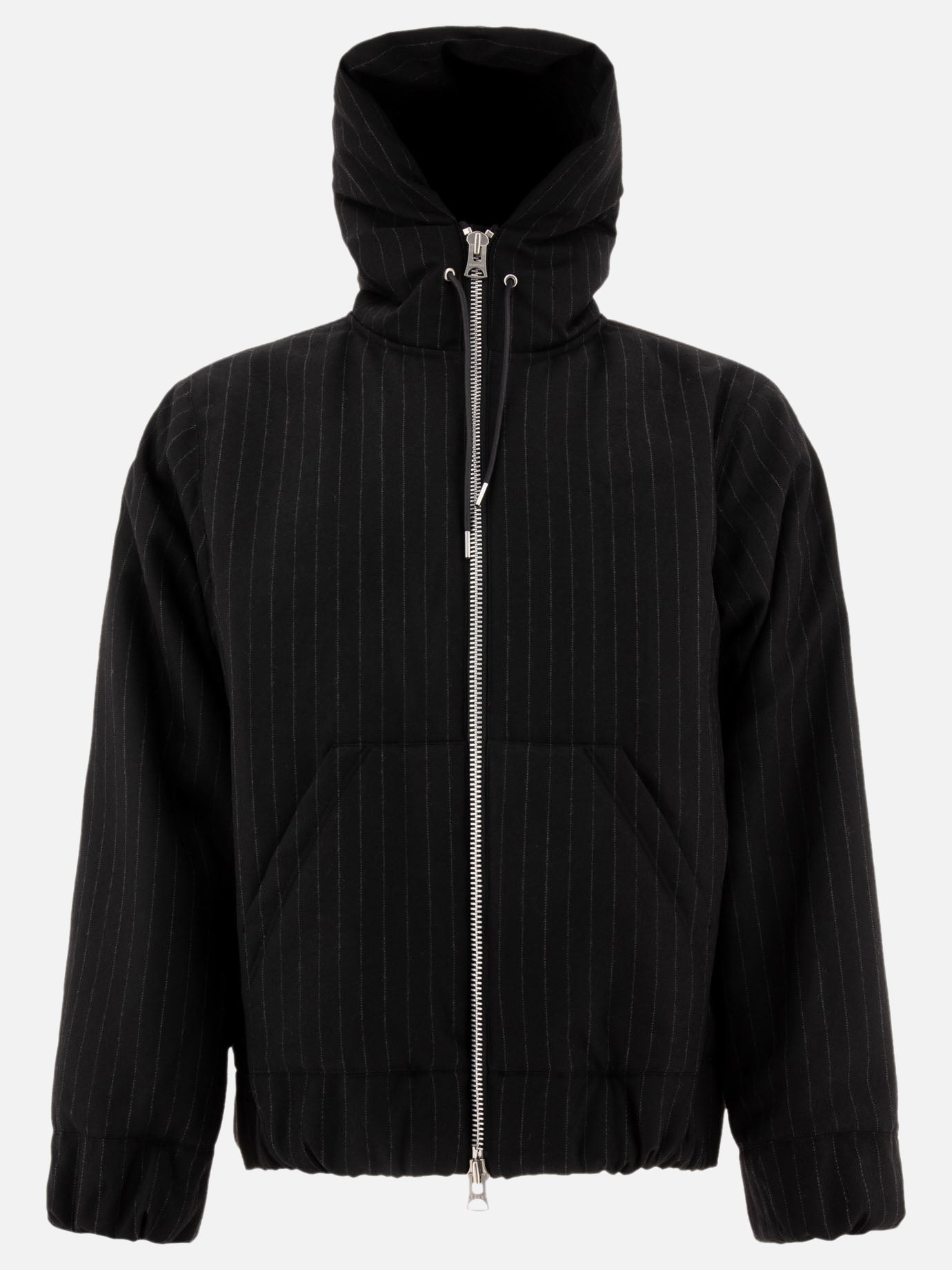 Quilted & Utility Jackets Pinstriped  Black - Sacai Men | PDP | VIETTI Online Store | Zoom-Modal
