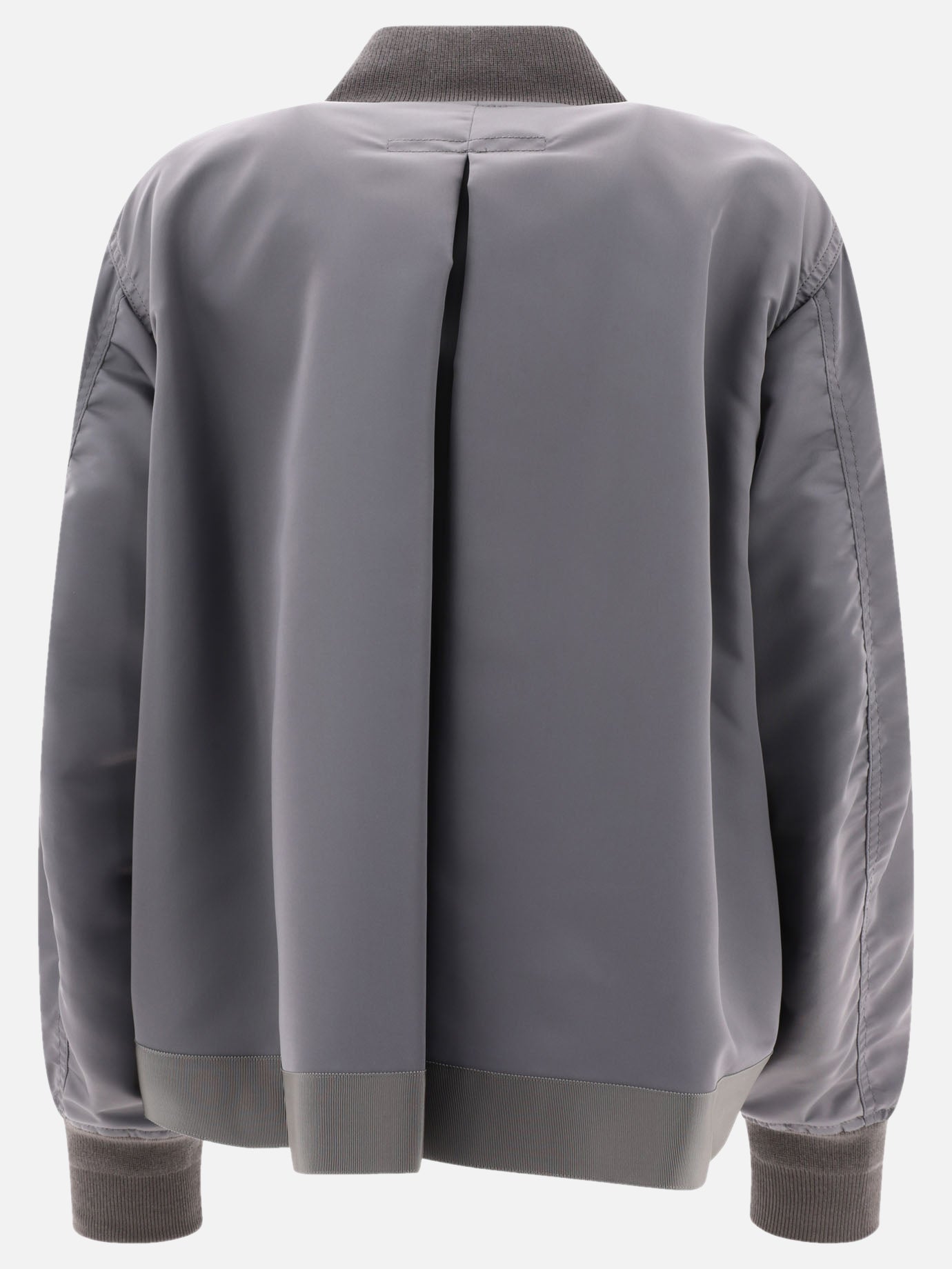Bomber jackets 100% nylon  Grey - Sacai Women | PDP | VIETTI Online Store | Zoom-Modal_2
