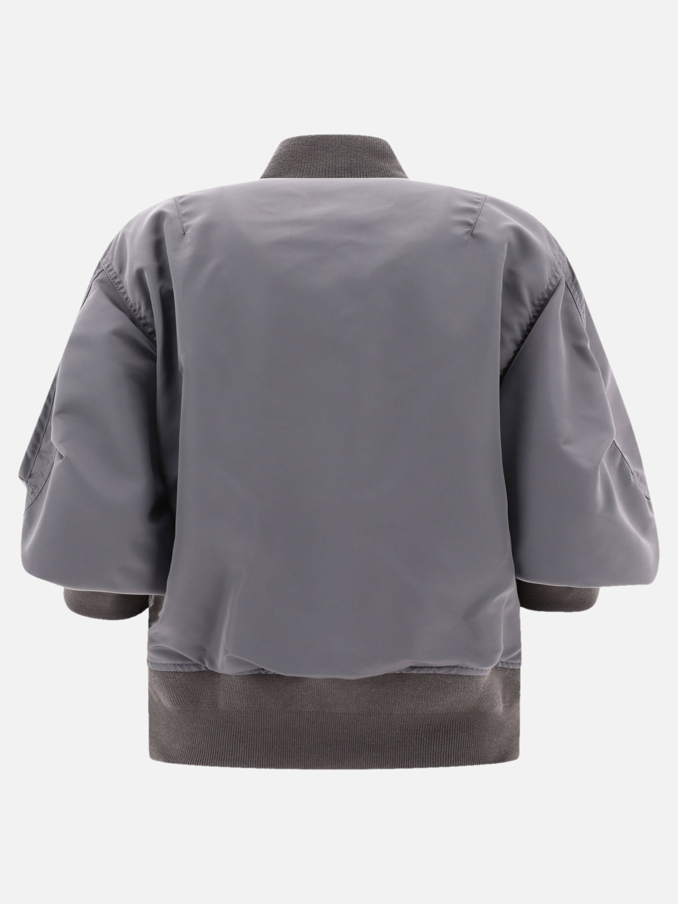 Bomber jackets Solid colour  Grey - Sacai Women | PDP | VIETTI Online Store | Zoom-Modal_2
