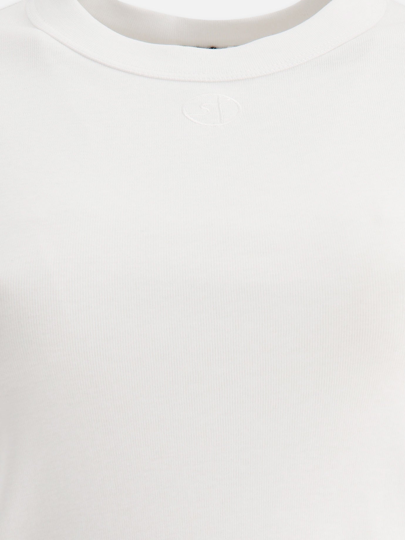 Crewneck t-shirts Solid colour  White - Saks Potts Women | PDP | VIETTI Online Store | thumbnail_3