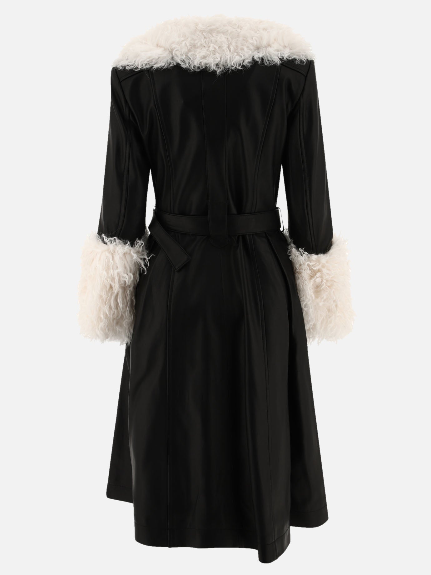 Long coats Solid colour  Black - Saks Potts Women | PDP | VIETTI Online Store | thumbnail_2