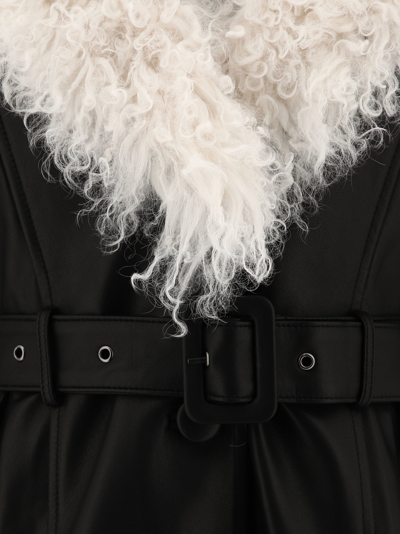 Long coats Solid colour  Black - Saks Potts Women | PDP | VIETTI Online Store | thumbnail_3