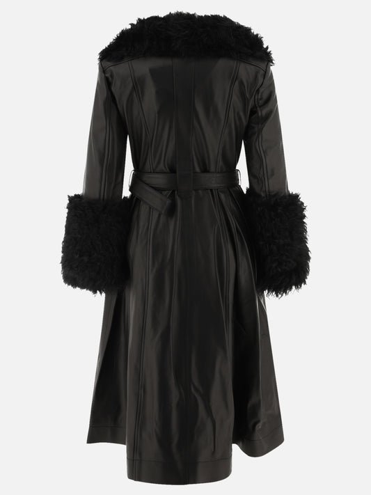 Long coats Solid colour  Black - Saks Potts Women | PLP | VIETTI Online Store | 2
